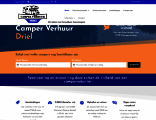 cvdcamperverhuur.com screenshot