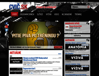 cvic.sk screenshot