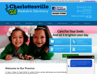 cvillepediatricdentistry.com screenshot