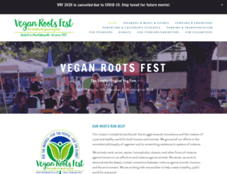 cvillevegfest.org screenshot