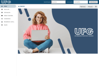 cvirtual.ufg.edu.sv screenshot