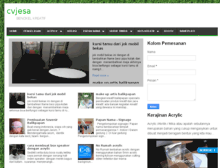 cvjesa.com screenshot