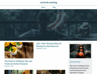 cvjfoodcatering.com screenshot