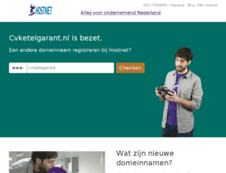 cvketelgarant.nl screenshot