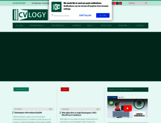 cvlogy.com screenshot