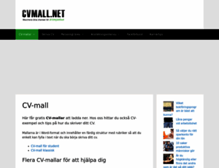 cvmall.net screenshot