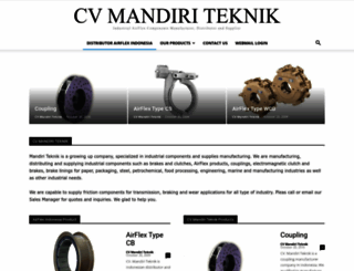 cvmandiriteknik.com screenshot