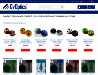 cvoptics.co.uk screenshot