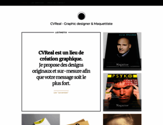 cvreal.fr screenshot