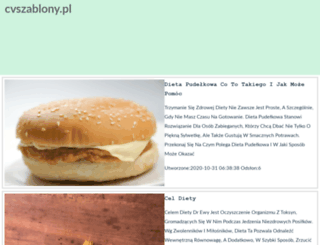 cvszablony.pl screenshot