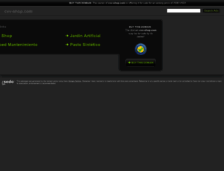 cvv-shop.com screenshot