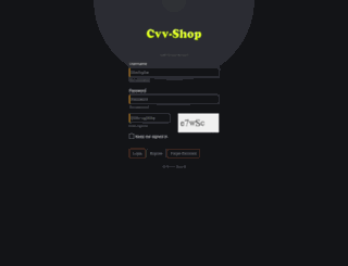 cvv-shop.lv screenshot