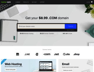 cvv2.name.com screenshot