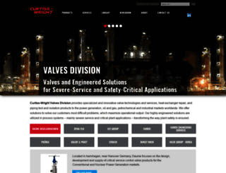 cw-valvegroup.com screenshot