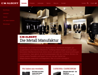 cwalbert.com screenshot