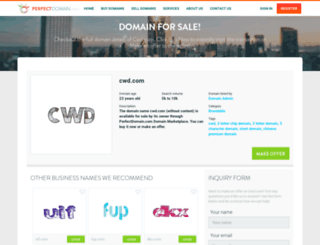 cwd.com screenshot