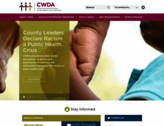 cwda.org screenshot
