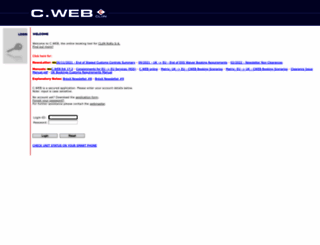cweb.lu screenshot