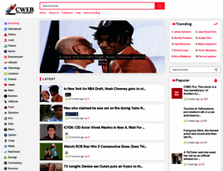 cwebnews.com screenshot