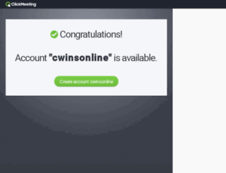 cwinsonline.clickmeeting.com screenshot