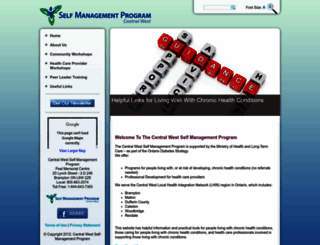 cwselfmanagement.ca screenshot