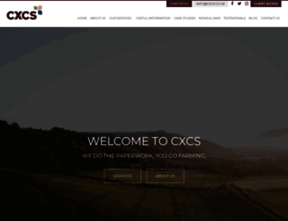 cxcs.co.uk screenshot