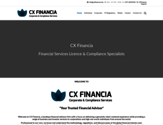 cxfinancia.com screenshot