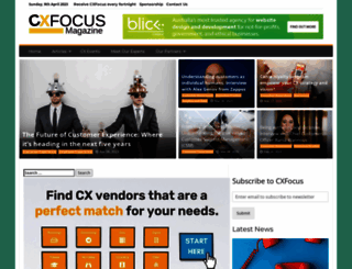 cxfocus.com.au screenshot