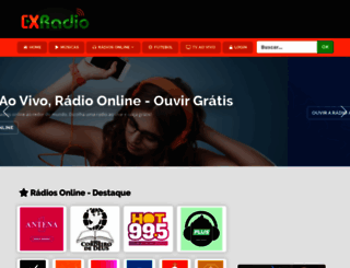 cxradio.com.br screenshot