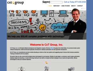 cxtgroup.com screenshot