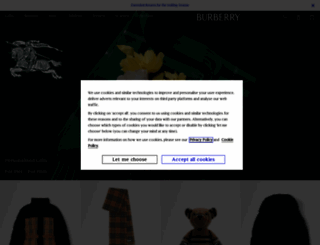 cy.burberry.com screenshot