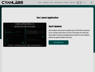cyanlabs.net screenshot
