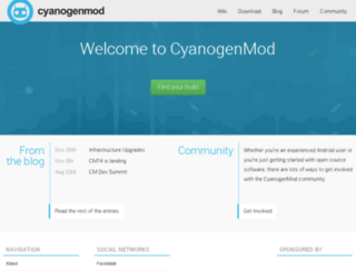 cyanogenmod.com screenshot