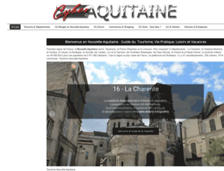 cyber-aquitaine.com screenshot