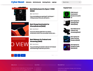 cyber-beast.com screenshot