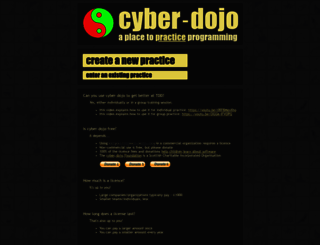 cyber-dojo.org screenshot