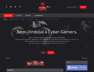 cyber-gamers.org screenshot