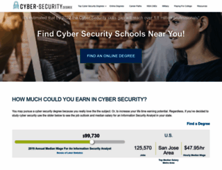 cyber-security.degree screenshot