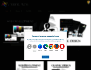 cyberadvert.co.za screenshot