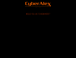 cyberalex.ie screenshot