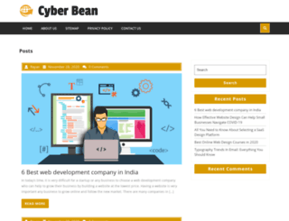 cyberbean.org screenshot