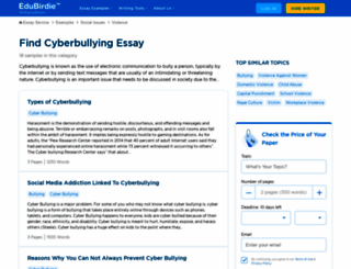 cyberbullyhelp.com screenshot