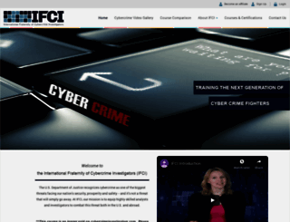 cybercrimeinvestigators.com screenshot