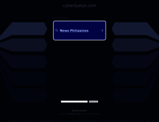 cyberdyaryo.com screenshot