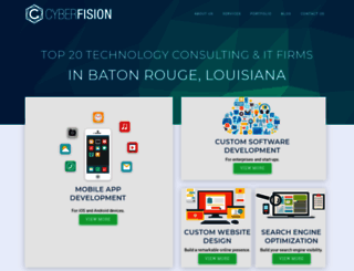 cyberfision.com screenshot