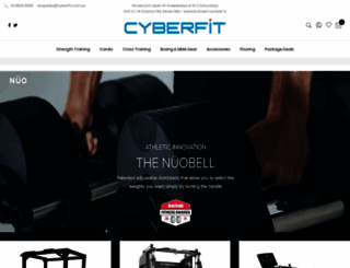 cyberfit.com.au screenshot