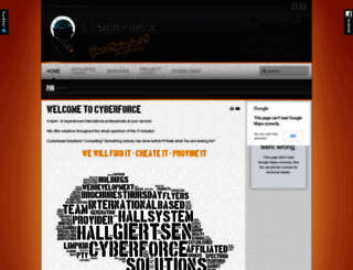 cyberforce.com.na screenshot