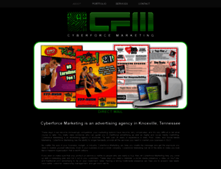 cyberforcemarketing.com screenshot