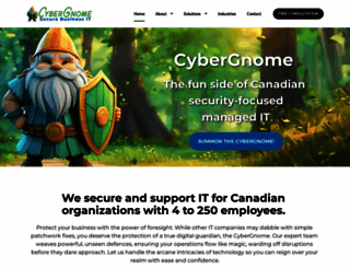cybergnome.com screenshot