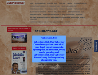 cyberlaws.net screenshot